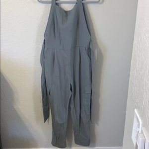 Cargo Green Jumpsuit